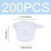 200 Pcs 40 ML Plastic Disposable Urine Collection Cups Plastic