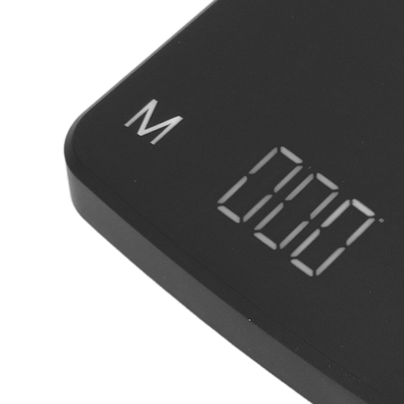 Digital Coffee Scale with Timer USB Rechargeable 0.1g High Accuracy