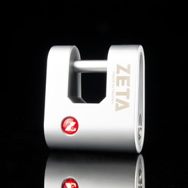 ZETA ZU55 High Security 6-Pin Dimple Slider with Sidebar Cut Pick Resistant Locksport 55mm Width Padlock