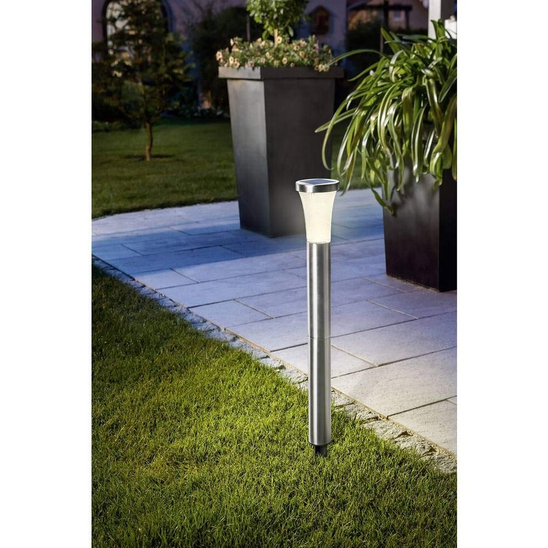 Esotec Solar Light Tower Light 60 cm 10) Stainless Steel