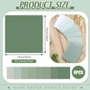 Saypacck 8 Pads Sage Green Sticky Notes 400 Sheets Gradient