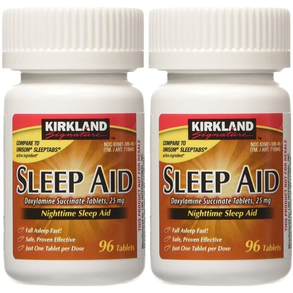 Kirkland Aid Doxylamine Succinate 25 Mg
