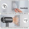 Ealyder Tape 2″ X 30 FT Black Window Screen Repair