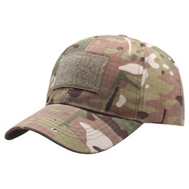 Foetest Adjustable Baseball Cap Sport Hat Cloth Cap Tactical Hat Army Military Cap