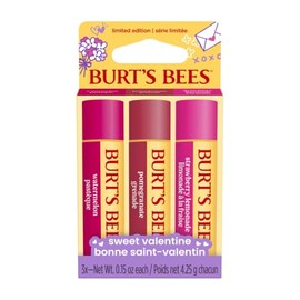 Burt's Bees Lip Balm Pomegranate + Watermelon + Strawberry Lemonade