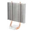 Motherboard Northbridge Heatsink 2 Heat Pipe Chipset Cooling Fan Desktop