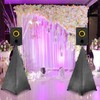 Speaker Stand Cover DJ Tripod Stretch Skirt Adjustable Stretchable Polyurethane