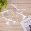 10-Pack Transparent Kitchen Cooking Anti-Splatter Hygienic Face Mask 10 Sets 10ea
