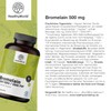 HealthyWorld® Bromelain 500 mg - 180 Capsules - 6 Month
