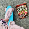 Sour Jacks Sour Candy Gummy Snacks, Watermelon Sour Wedges, Bulk