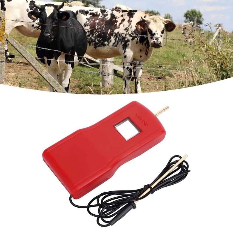 Digital Electric Fence Voltage Tester Voltmeter High Voltage Range up