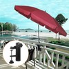 Morobor Patio Umbrella Clamp,Outdoor Umbrella Holder Bench Buddy Deck Umbrella