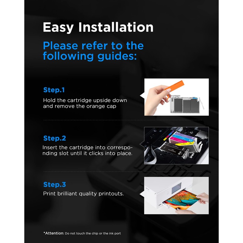 Timink 280 281 PGI-280XXL CLI-281XXL Compatible Ink Cartridges Compo Pack