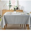 Bringsine Vinyl Rectangle Table Cloth Farmhouse Tablecloth Waterproof Anti-Shrink Soft