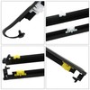 labwork Black 2PCS Weatherstrip Seals Door Glass Window Replacement for