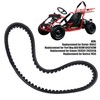 Go Kart Drive Belt High Temperature Resistance Black Q43203 Q43103W