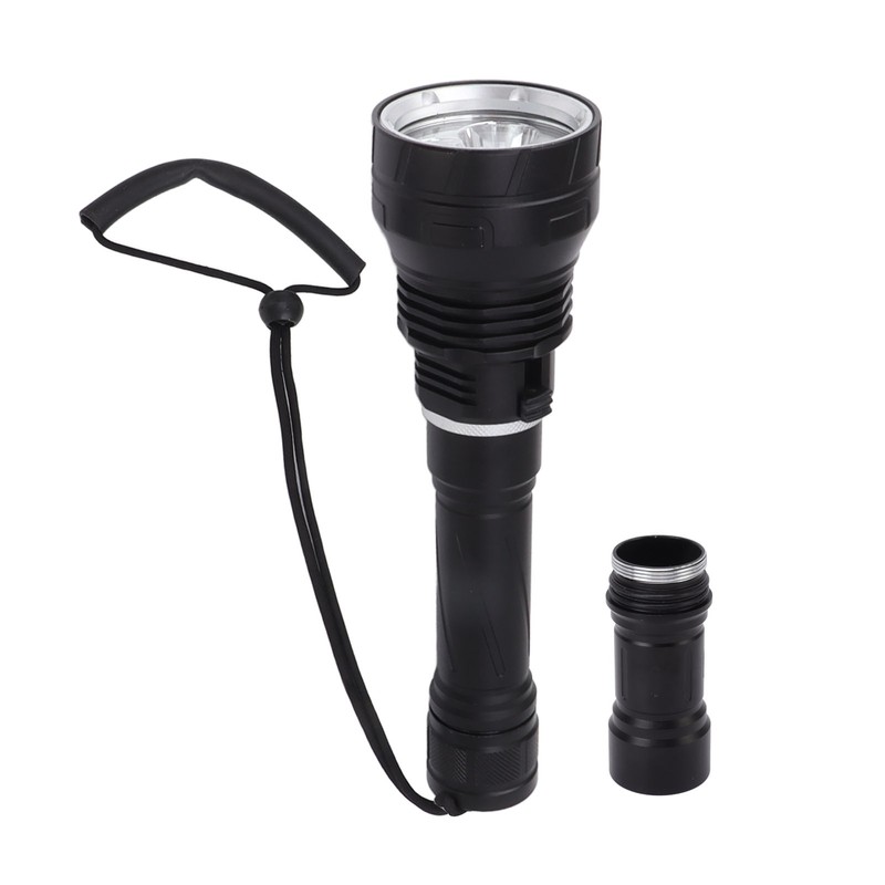 IPX8 Waterproof Diving Flashlight 100000lm Professional 100m Underwater Bright Submarine