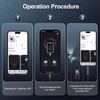 oolong Endoscope Inspection Camera,Illuminated Dual HD Lens,1920P HD IP67 Waterproof