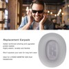 Replacement Earpads Protein Leather Noise Isolation Memory Foam Ear Cushions