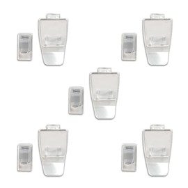 Clear Remote Control Hooks (cradle and insertion set) 5 sets; Excellent hooks that can be removed cleanly and can be washed with water and can be used repeatedly. Create a seat for the remote