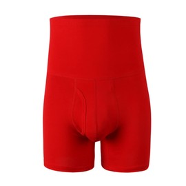 【MOMONGA】Belly Warmer Boxers, Belly Warmer Boxers, Cold Protection, Men's Front Opening j1-23, red, 3XL