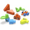 MEGA BLOKS Juego de construcción de bolsa de construcción más
