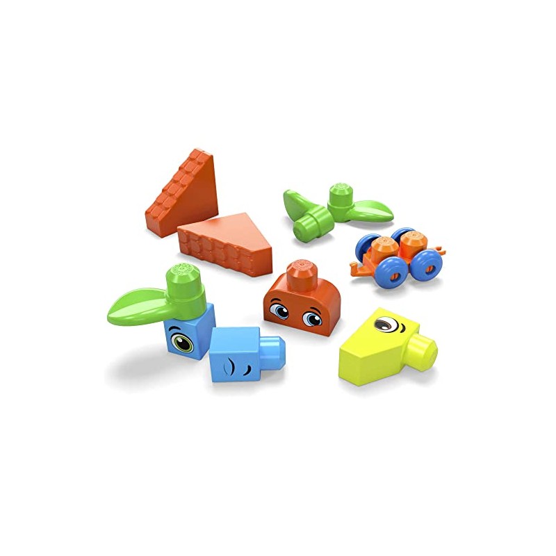 MEGA BLOKS Juego de construcción de bolsa de construcción más