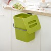 Small Kitchen Compost Bin 3L Kitchen Waste Bin Household Countertop