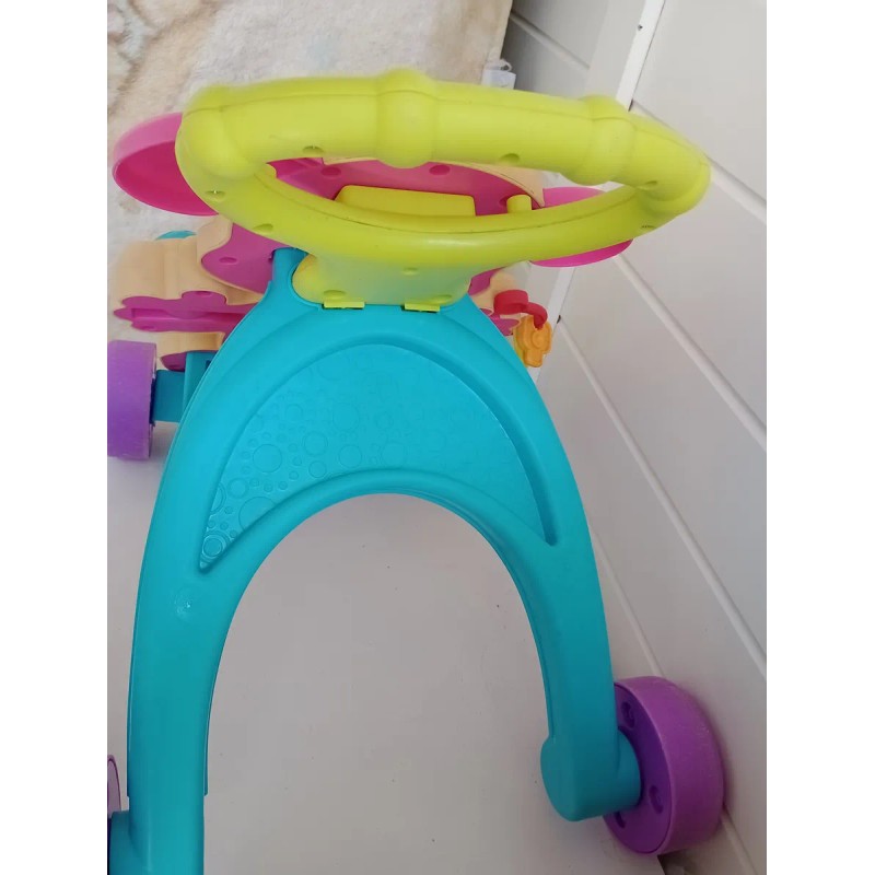 Fisher-price Andadera Caminadora Para Bebé Perrito Rosa (Usado)