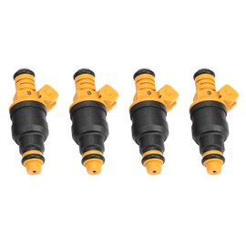 POPSTORE Set of 4 Fuel Injectors Fits for Ford F150 F250 F350 Mustang Expedition Lincoln Mercury 4.6L 5.0L 5.4L 5.8L Engine Replace OEM 0280150943