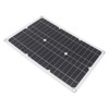 20W 18V Monocrystalline Solar Panel Kit Multifunctional Emergency High Efficiency