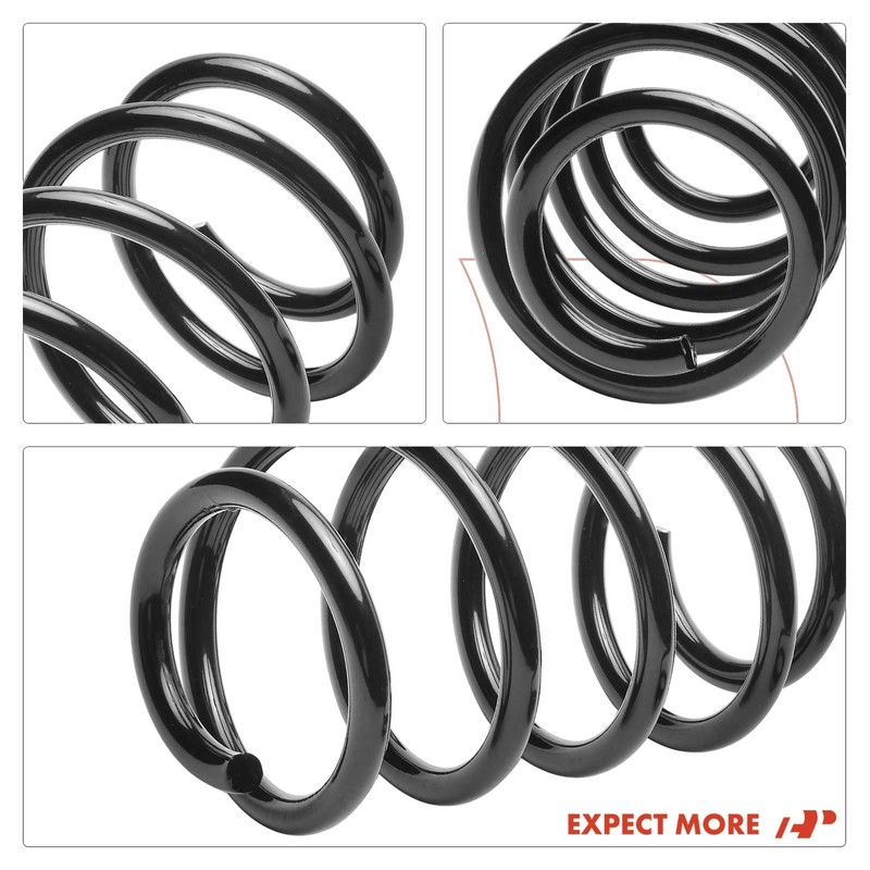A-Premium 2Pcs Rear Left and Right Suspension Coil Spring Set
