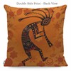 WONDERTIFY Kokopelli Ethnic African Fertility God of Fertility Decorative Throw