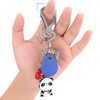 Tibitdeer Men's Keychain, Carabiner, Titanium, Metal, Keyring Included, Bottle Opener,