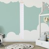 Toddmomy 1pcs Kids Height Chart,Child Removable Nursery Height Charts for