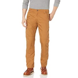 Dickies mens Tough Max Duck Double Knee Work Utility Pants, Stonewashed Brown Duck, 38W x 30L US