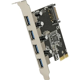 DeLOCK PCI-e Karte (4-Port, USB 3.0)