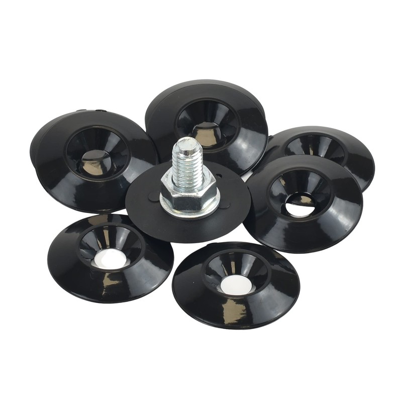 Hawkeng 8mm (M8) Countersunk Nylon Cup Washers Black – 25PCS