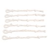 6 Pcs Macrame Plant Hanger Braided Cotton Rope Adjustable Hanging