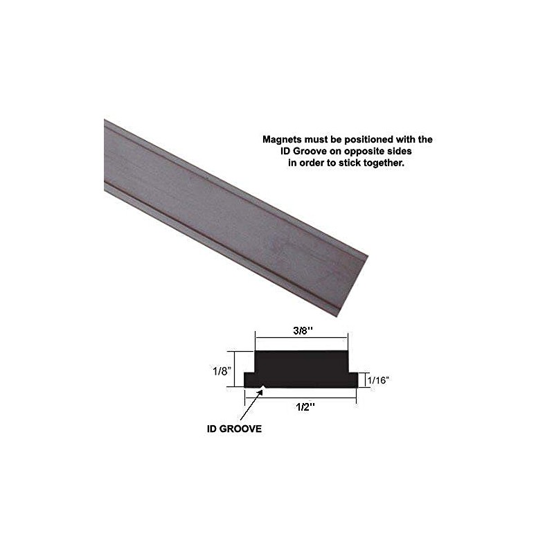 Gordon Glass Flexible Magnetic Strip Insert for Framed Swing Shower