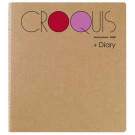 Maruman CD50 Sketchbook, Crocky Diary, SQ Size
