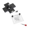 POWERTEC 72225 Cabinet Hinge and Hardware Jig Kit, Concealed Hinge