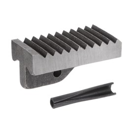 HARFINGTON Pipe Wrench Heel Jaw with Pin Assembly 48" Wrench Replacement High Carbon Steel