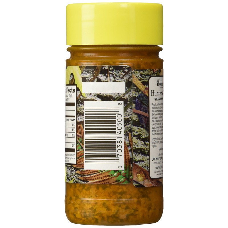 Johnnys Fine Foods Seasoning Salt Hunter, 8.5 oz