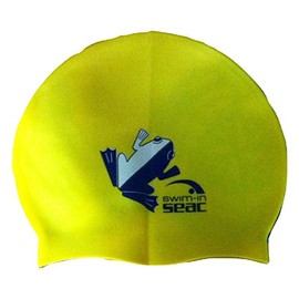 Seac Kinder Swim Kappe, blau oder gelb, 9923