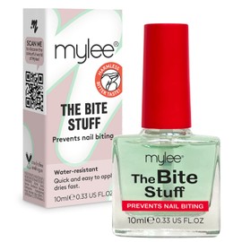 Mylee The Bite Stuff - Stop Biting Your Nails - Anti nail biting nail polish - Nail biting prevention, For adults & children - Clear nail varnish, Fast and Easy application - Water Resistant