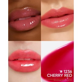 SKINTIFIC Serum Labial Hidratante (06 Rojo cereza) - Con péptidos, Escualano y Vitamina C -Efecto Brillo Espejo, Textura Ligera No Pegajosa - 1 pz
