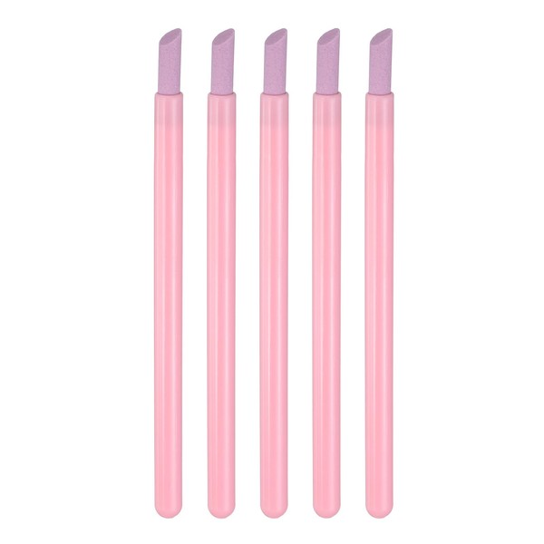 sourcing map 5pcs Pumice Stone Nail File, Pumice Nail Polishing