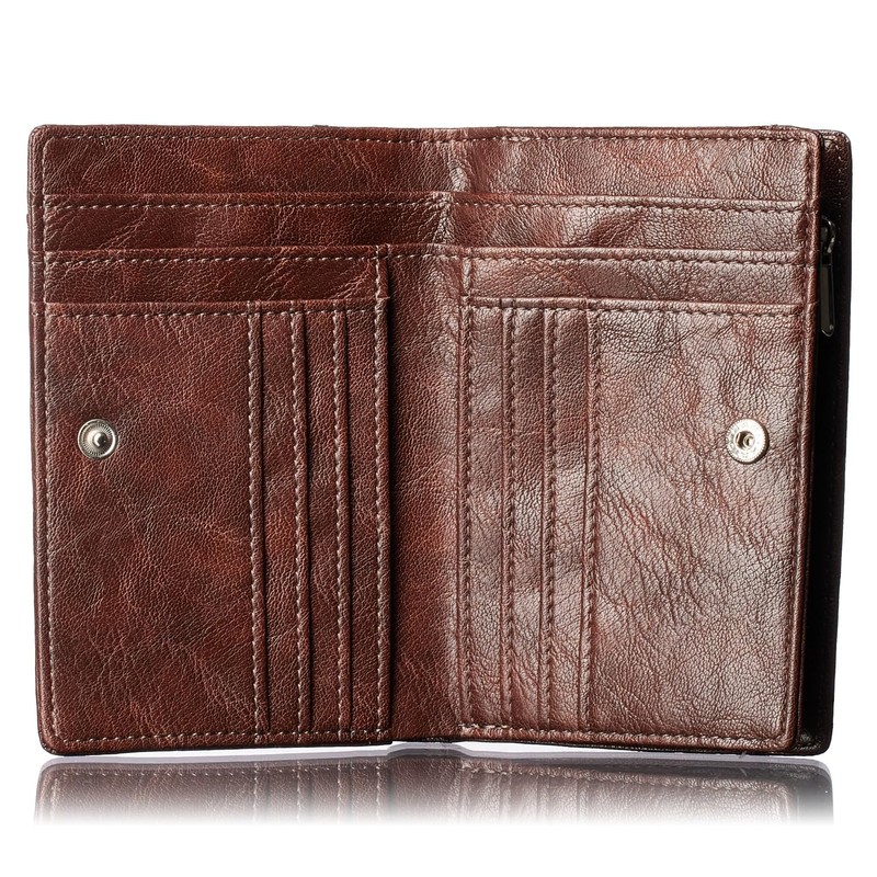 JIL GOADON Men's Bi-Fold Wallet, Popular, Large Capacity, Ultra Lightweight,
