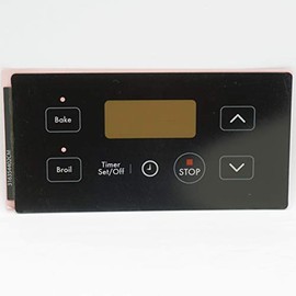 Choice Manufactured Parts Oven Control Overlay for Frigidaire, Black, AP4587667, PS3408950, 316354402